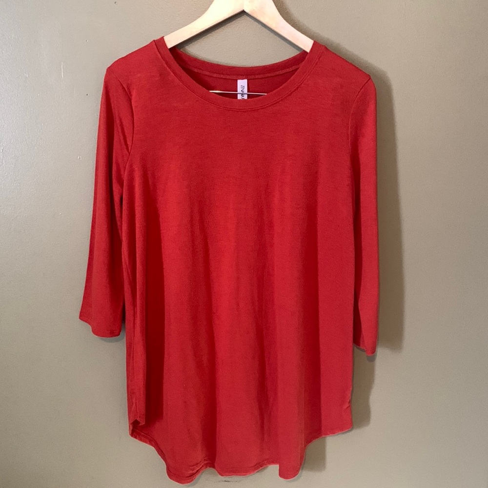 Burnt Orange Womens Top